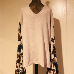 BOHO!!  Bell sleeve sweater